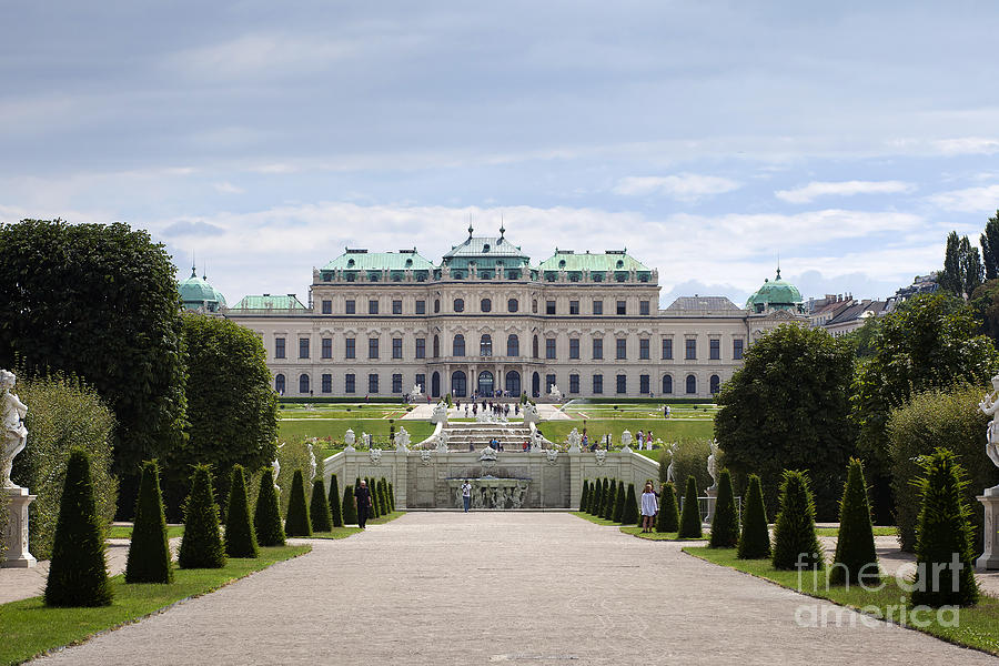 Architecture Photograph - Belvedere Palace #2 by Andre Goncalves
