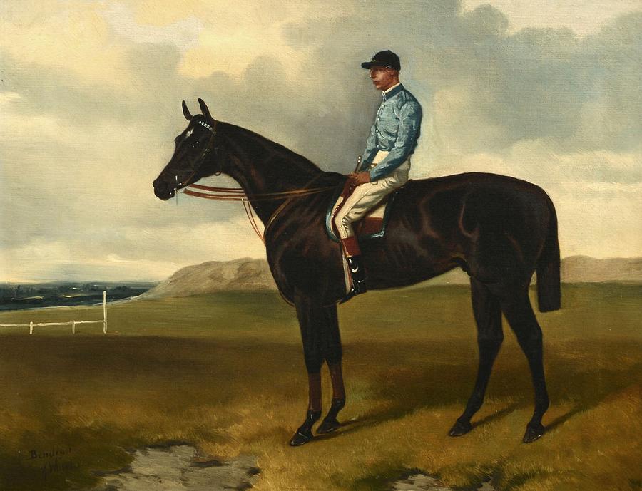 Horse Painting - Bendigo #2 by Alfred Wheeler