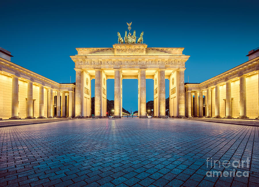 Berlin Brandenburg Gate #2 Photograph by JR Photography