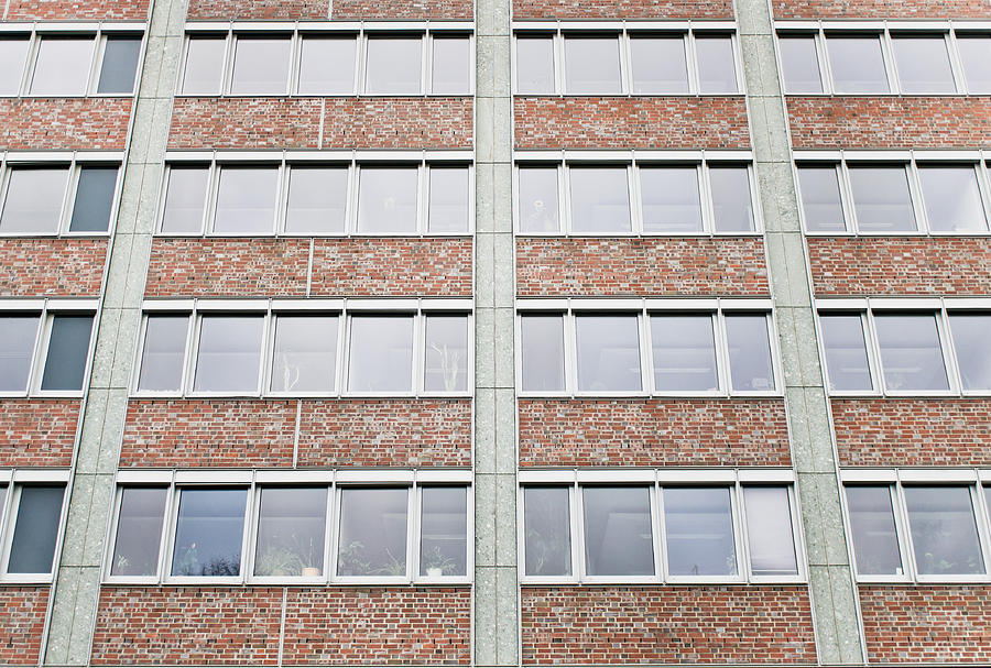 Architecture Photograph - Berlin building  #2 by Tom Gowanlock