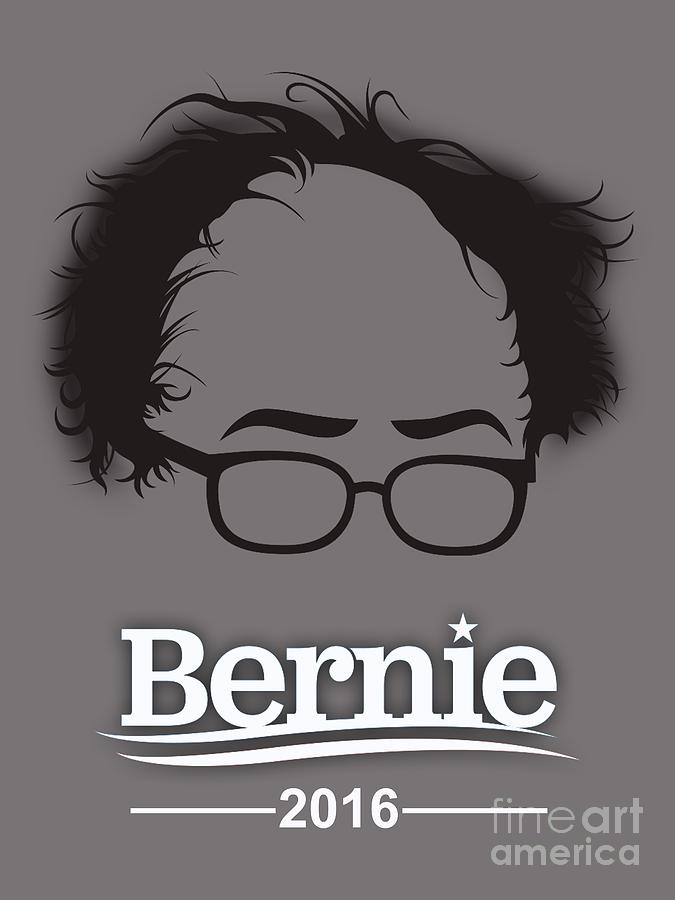 Politician Mixed Media - Bernie Sanders #2 by Marvin Blaine