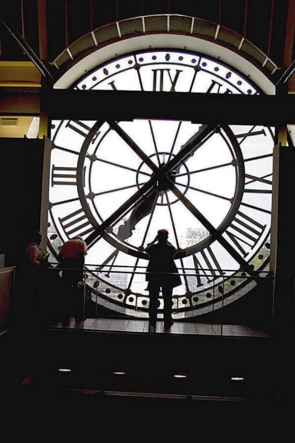 Big Clock In Paris Photograph