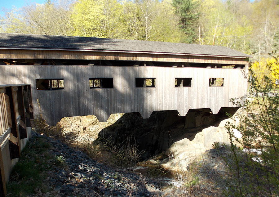 Bissell Covered Bridge #2 Photograph by Catherine Gagne