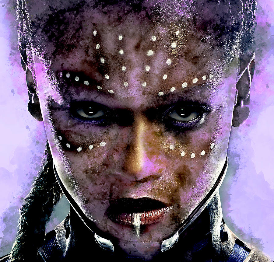 Black Panther Shuri #2 Mixed Media by Marvin Blaine