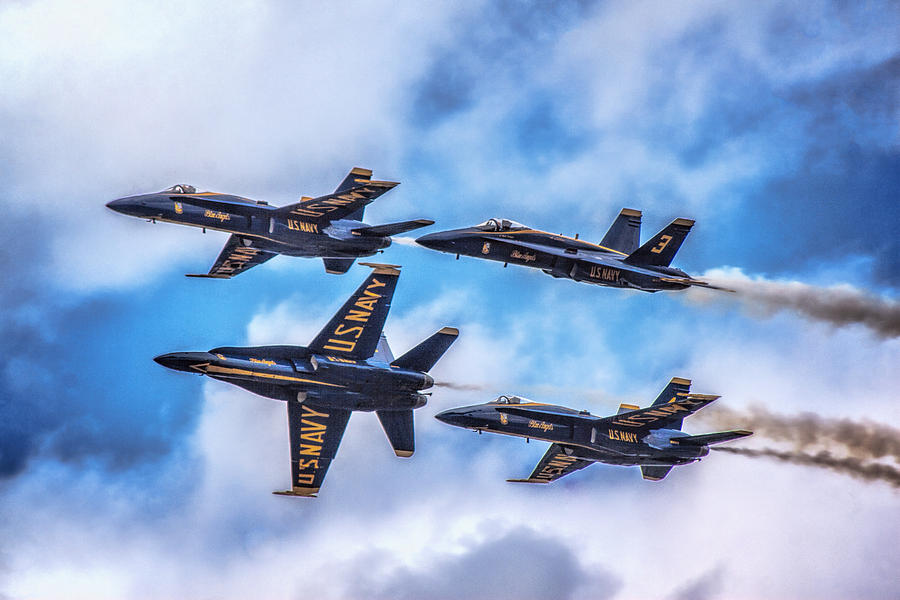 Blue Angels #2 Photograph by Diana Powell