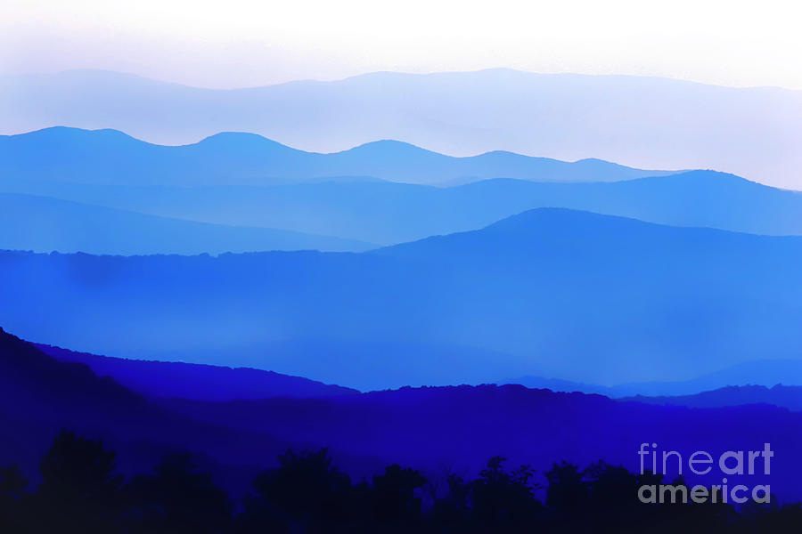 Blue Ridge Mountains #2 Photograph by Thomas R Fletcher