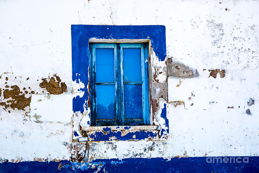Blue Window #2 Photograph by Rick Bragan