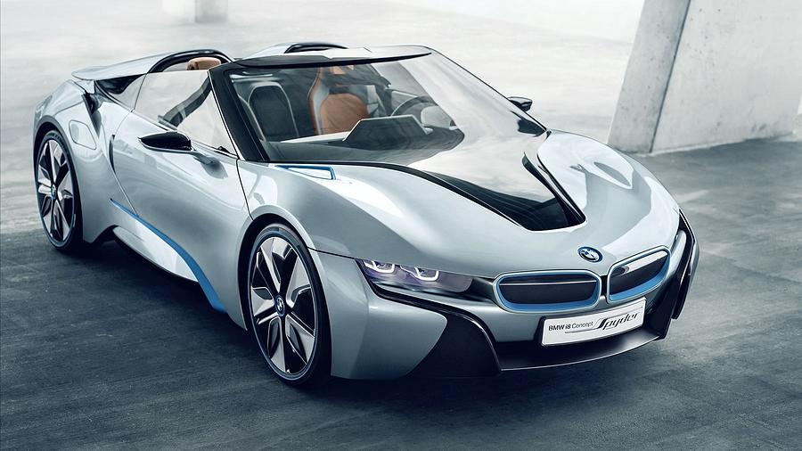Transportation Photograph - BMW i8 Concept Spyder #2 by Jackie Russo