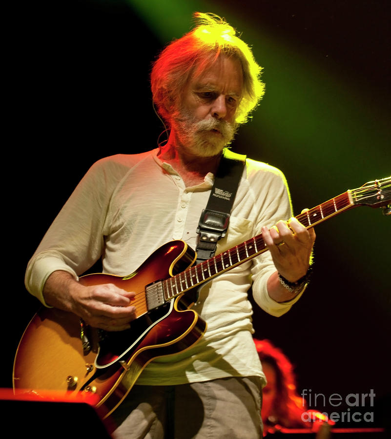 Bob Weir with Furthur at All Good Festival #3 Photograph by David Oppenheimer