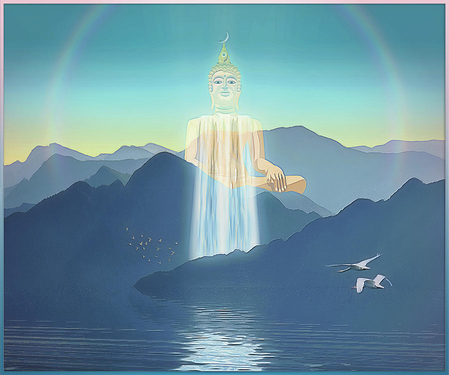 Bodhisattva #2 Digital Art by Harald Dastis