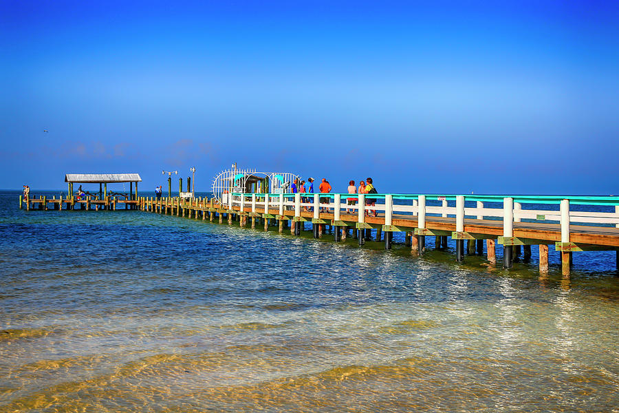 Bokeelia Fishing Pier FL #2 Photograph by Chris Smith