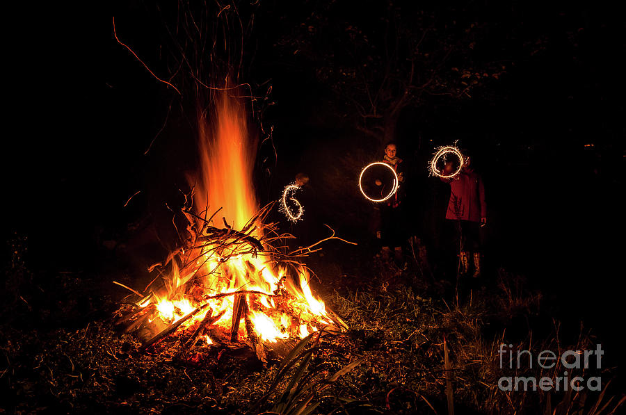 Bonfire #2 Photograph by Mariusz Talarek