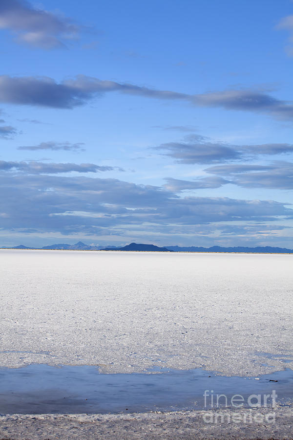 Bonneville Salt Flats in Utah #2 Photograph by Anthony Totah