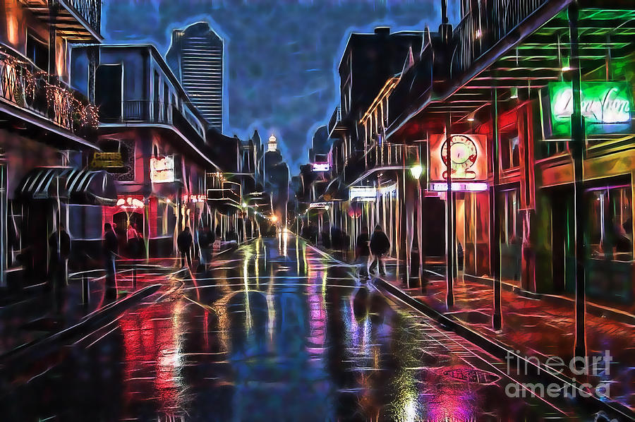 Bourbon Street Collection #2 Mixed Media by Marvin Blaine