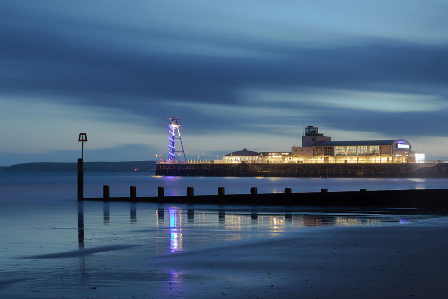 Sunset Photograph - Bournemouth Pier - England #2 by Joana Kruse