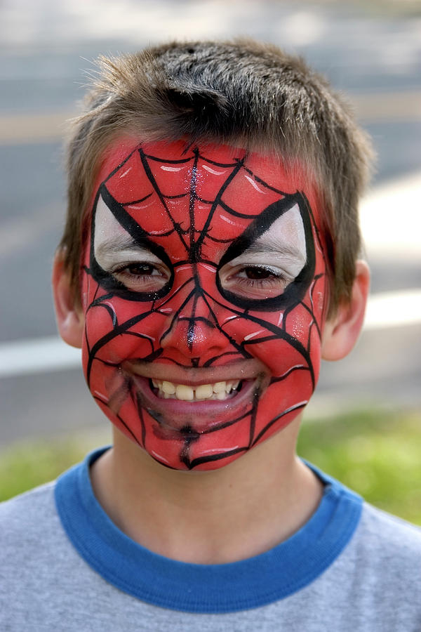 Boy plays Spiderman Photograph by Carl Purcell - Fine Art America