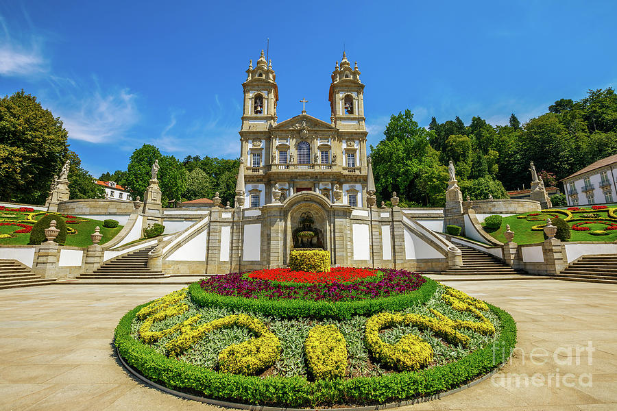 Braga Monastery Portugal #2 Photograph by Benny Marty