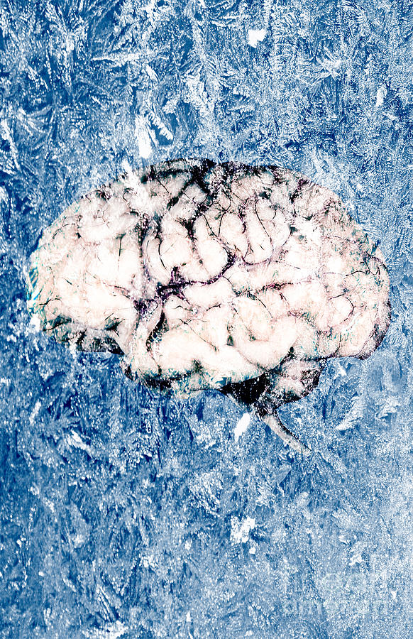 Brain Freeze Photograph by George Mattei