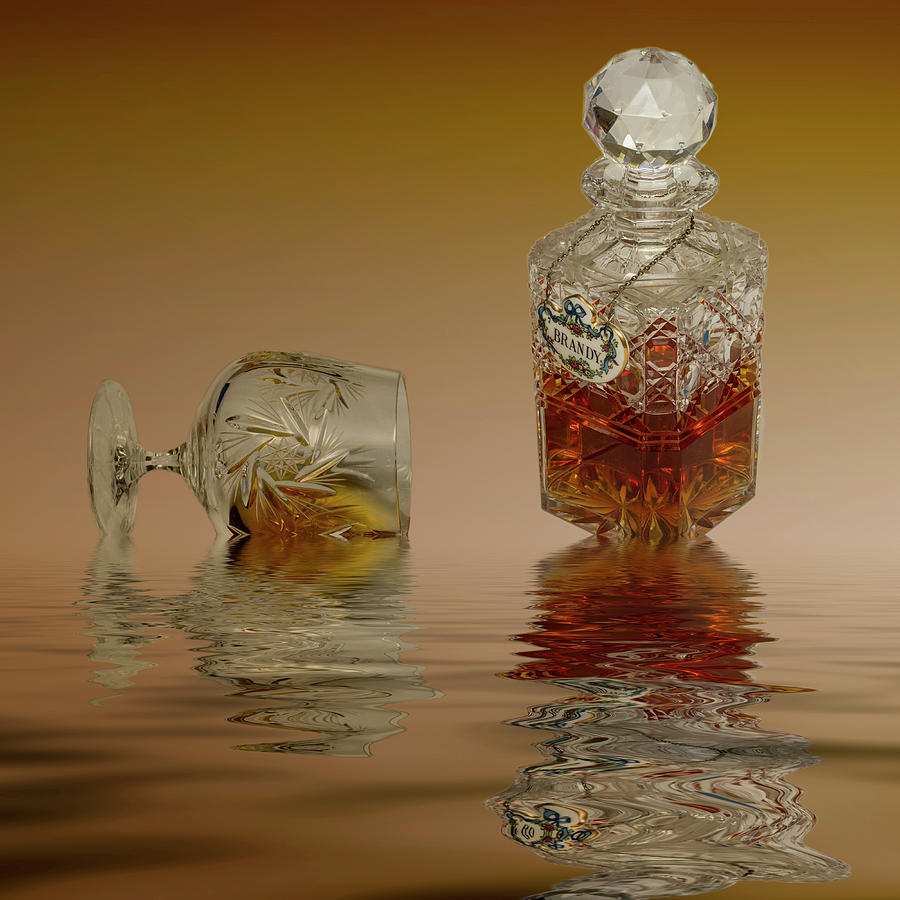 Brandy Decanter Glass #2 Photograph by David French - Fine Art America