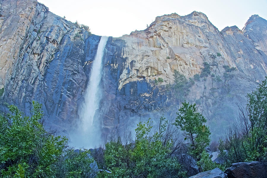 Bridalveil Falls in Yosemite Valley Yosemite National Park, California  #2 Photograph by Ruth Hager