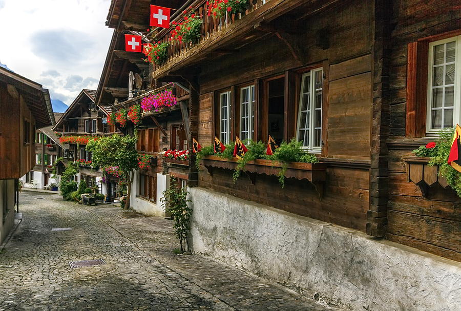 Brienz village, Berne canton, Switzerland #2 Photograph by Elenarts - Elena Duvernay photo