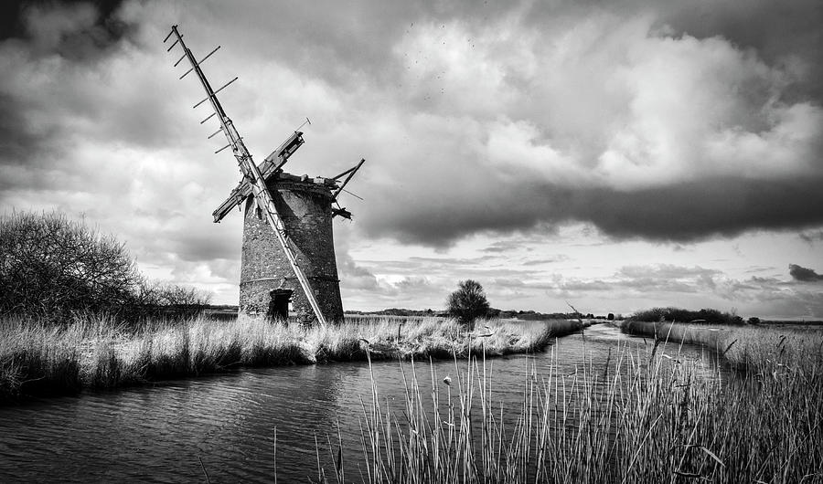 Brograve mill windpump  #2 Photograph by Chris Smith