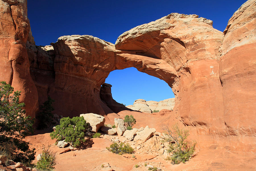 Broken Arch In Arches National Park Photograph by Pierre Leclerc ...