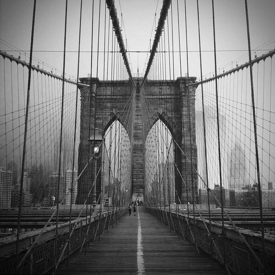 Architecture Photograph - Brooklyn Bridge by Eli Maier