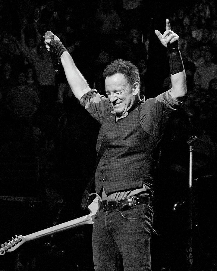 Bruce Springsteen #2 Photograph by Jeff Ross