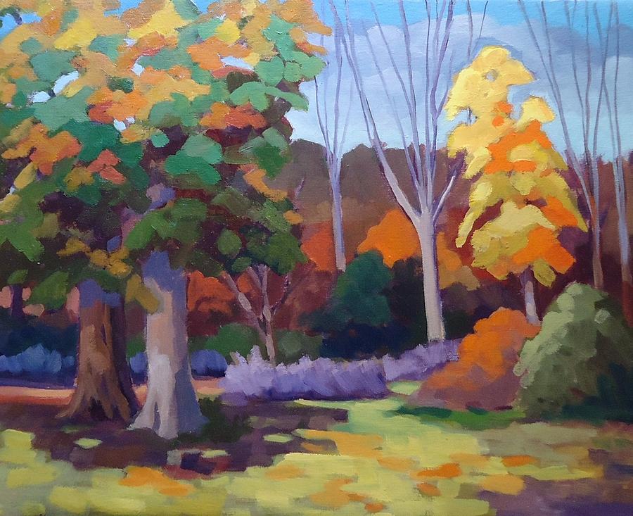 Bruces Mills Ontario #2 Painting by Edward Abela