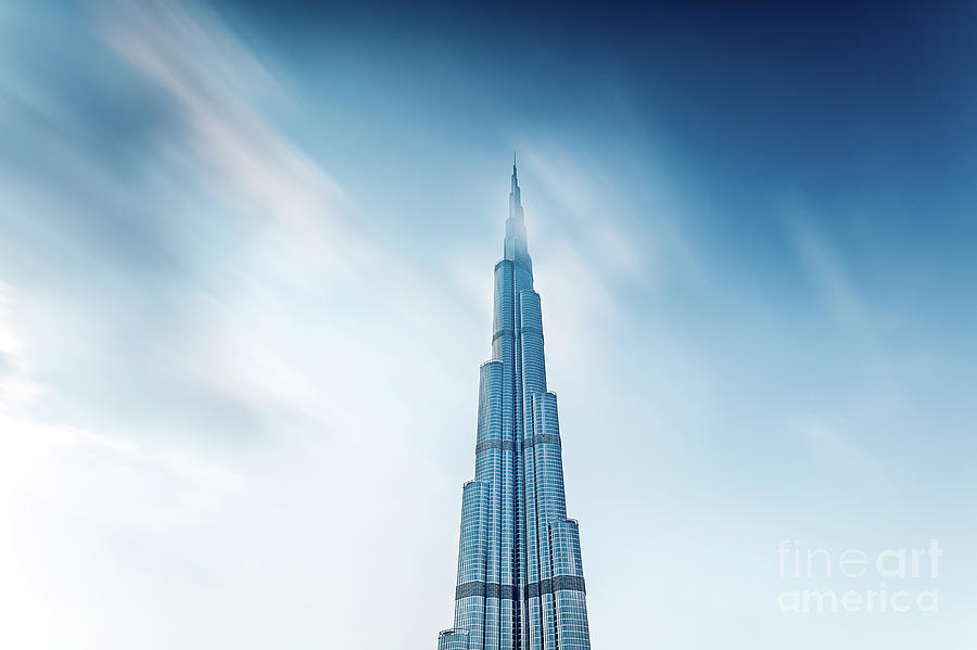 Burj Khalifa Dubais Landmark  #2 Photograph by Anna Om