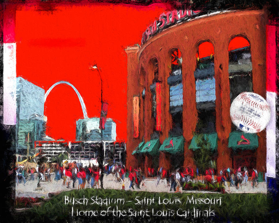 Busch Stadium - Saint Louis Missouri #1 Photograph by John Freidenberg