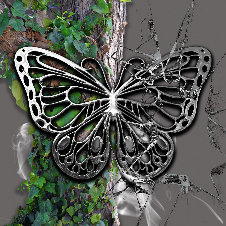 Butterfly Collection #2 Mixed Media by Marvin Blaine