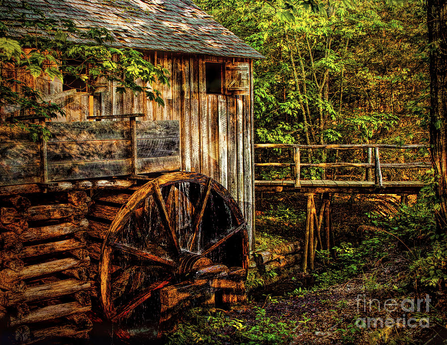 Cades Cove Mill #2 Photograph by Dave Bosse