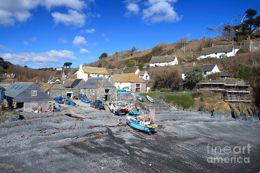 Boat Photograph - Cadgwith #2 by Carl Whitfield