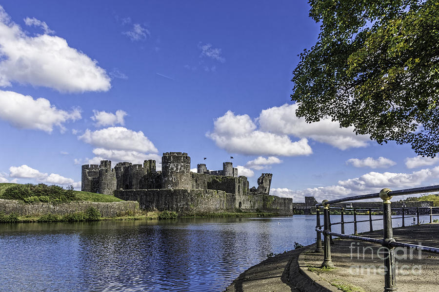 Caerphilly Castle 1 #2 Photograph by Steve Purnell