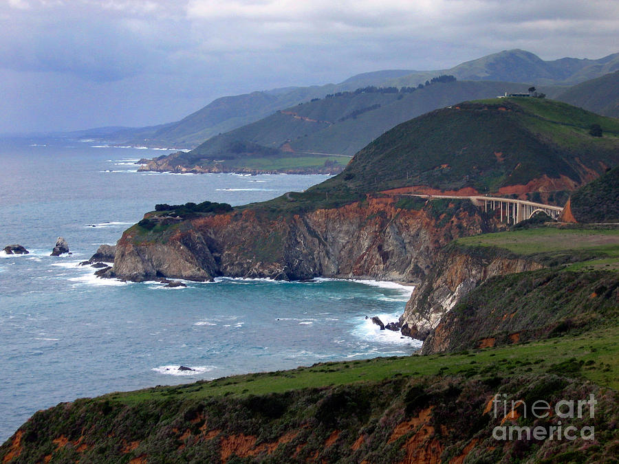 California Coast #2 Photograph by Timothy Hacker