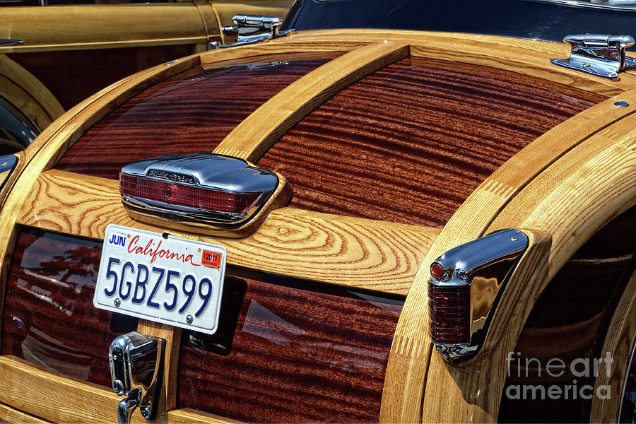 California Woodie #2 Photograph by Waterdancer 