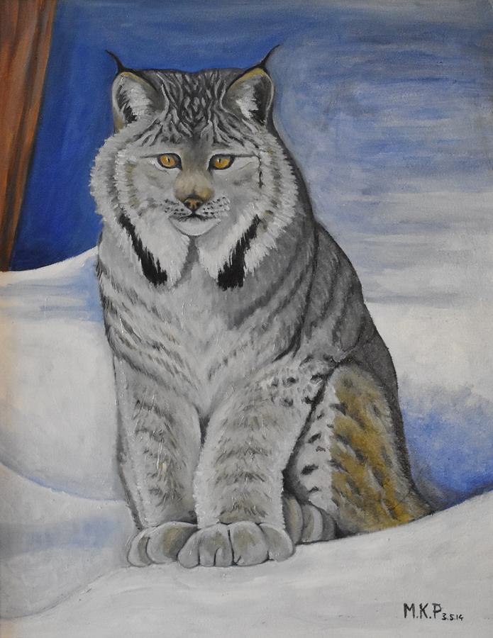 Canadian Lynx Painting