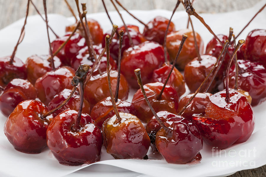 Candied crab apples 1 Photograph by Elena Elisseeva
