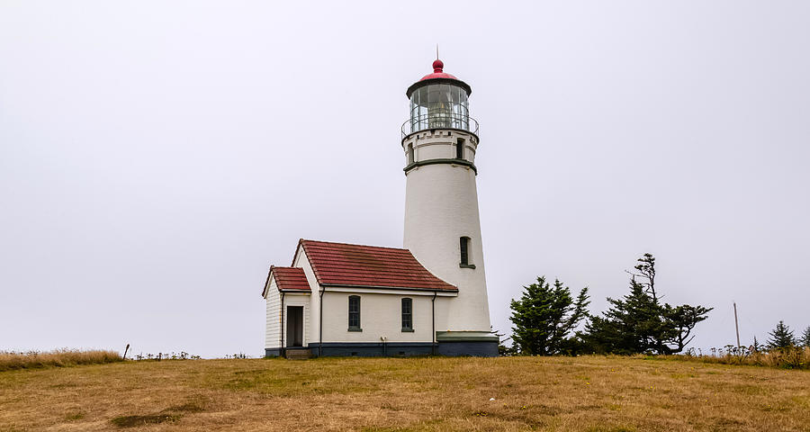 Cape Blanco Lighthouse #2 Photograph by Mike Ronnebeck