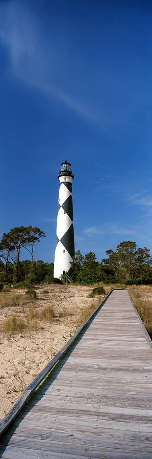 Architecture Photograph - Cape Lookout Lighthouse, Outer Banks #2 by Panoramic Images