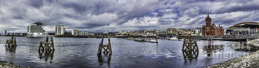 Cardiff Bay Panorama #6 Photograph by Steve Purnell