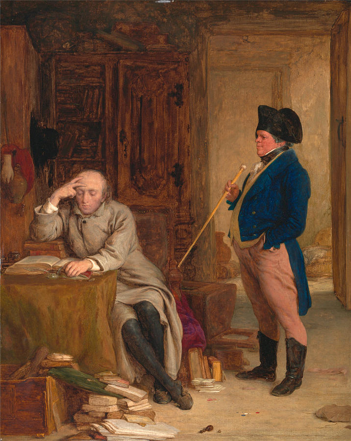 Carghill and Touchwood  #2 Painting by William Mulready