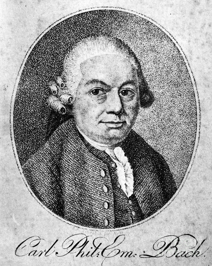 Carl Philipp Emanuel Bach #4 Drawing by Granger