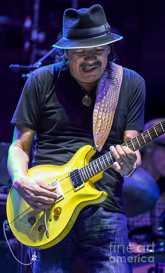 Carlos Santana Photograph by David Oppenheimer - Fine Art America