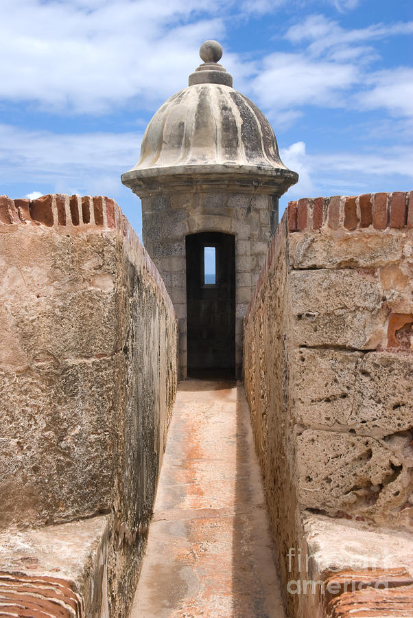 Castillo San Felipe del Morro  in San Juan - Puerto Rico #2 Photograph by Anthony Totah