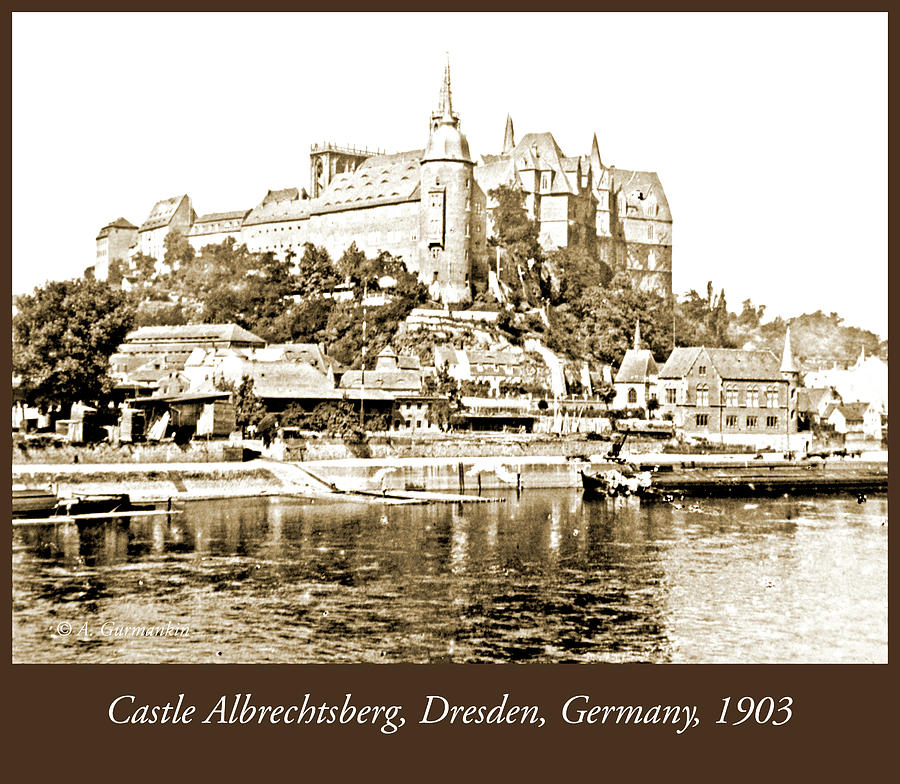 Castle Albrechtsberg Germany 1903 Vintage Photograph #2 Photograph by A Macarthur Gurmankin