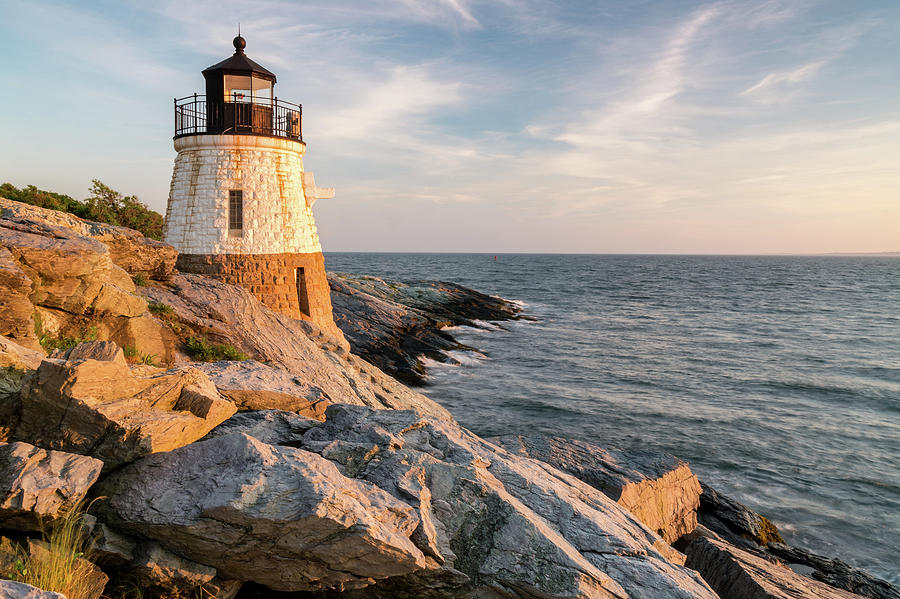 Castle Hill Lighthouse, Newport, Rhode Island #2 Photograph by Dawna Moore Photography