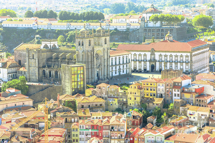 Cathedral of Oporto #2 Photograph by Benny Marty